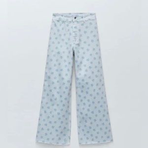 Zara The Marine Straight Hippie Jeans